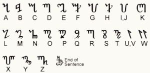 alfabeto theban